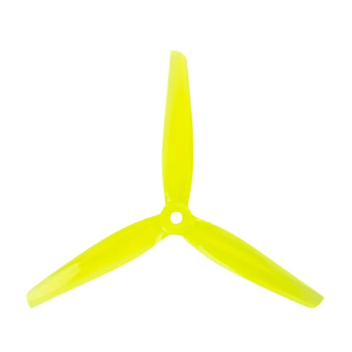 ETHiX x HQ Prop P3.5 Rad Berry 5135-3 / 5.1" Tri-Blade Bando/Freestyle FPV Drone Props (4 Pack) - Yellow+Pink - Image 3