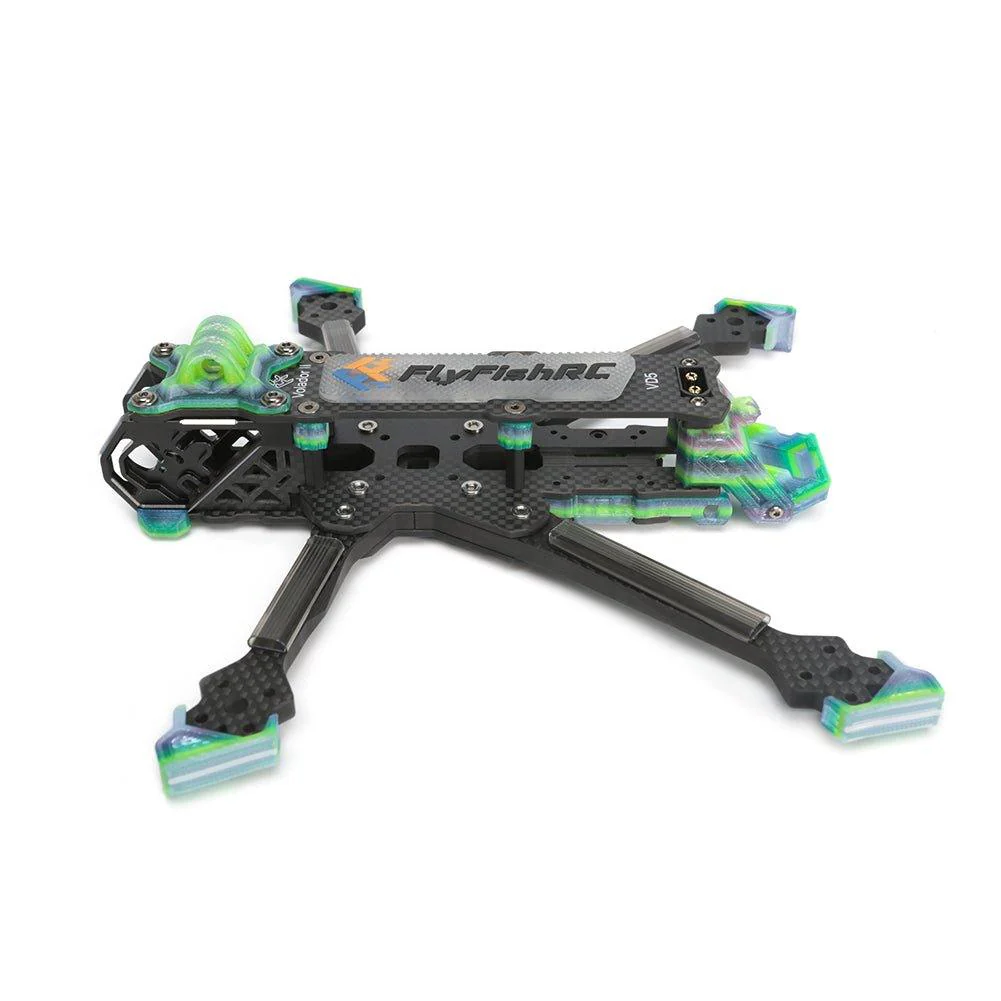 FlyFishRC Volador II VD5 LR O3 Deadcat 5" Frame Kit - Choose Color - Image 3