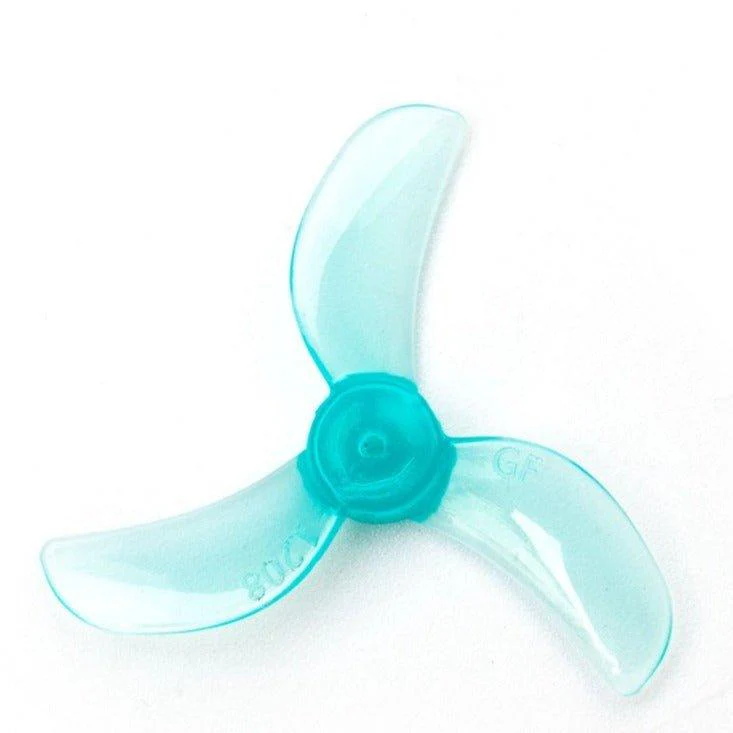 Gemfan 31mm 1208-3 / 1.2" Tri-Blade Micro/Whoop FPV Drone Props (8 Pack) - Choose Shaft Size / Color - Image 4