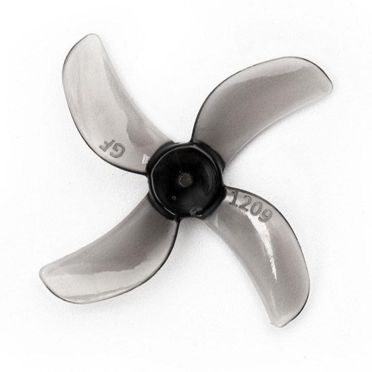 Gemfan 31mm 1209-4 / 1.2" Quad-Blade Micro/Whoop FPV Drone Props (8 Pack) - Choose Shaft Size / Color - Image 5