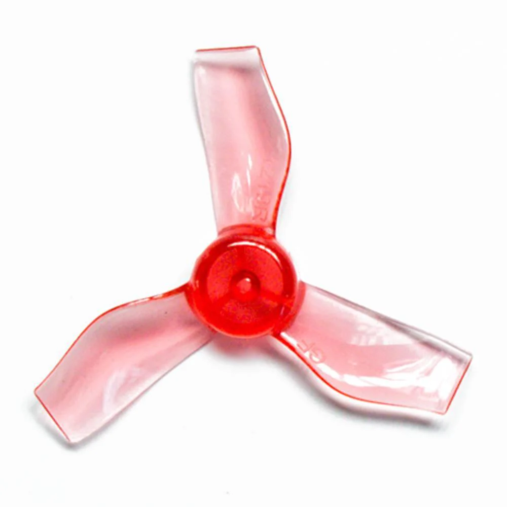 Gemfan 31mm 1219-3 / 1.2" Tri-Blade Micro/Whoop FPV Drone Props for 0.8mm Shaft (8 Pack) - Choose Color - Image 3