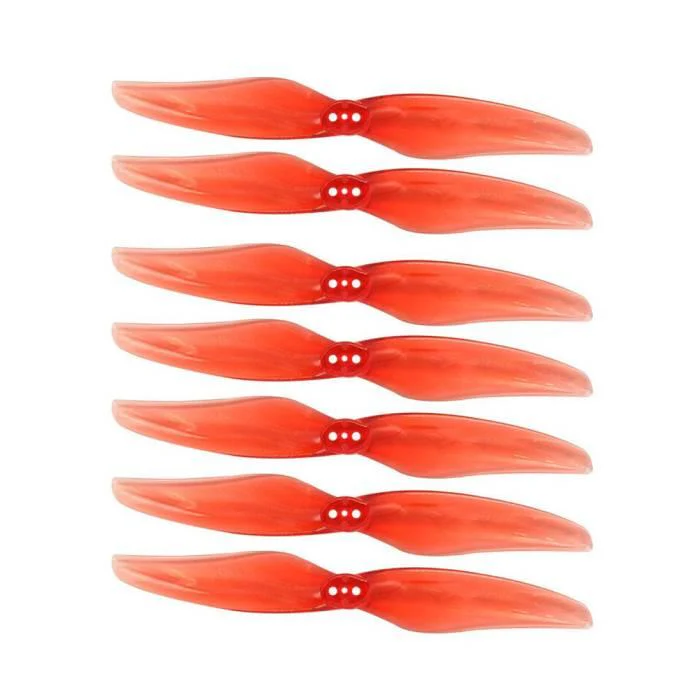 Gemfan Hurricane 4024-2 / 4" Bi-Blade FPV Drone Props for 5mm / 1.5mm Shaft T-Mounted w/ Adapter (8 Pack) - Choose Color - Image 5