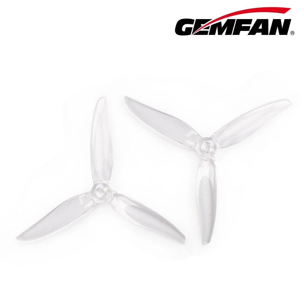 Gemfan Hurricane 5127-3 / 5.1" Tri-Blade FPV Drone Props (4 Pack) - Choose Color - Image 10