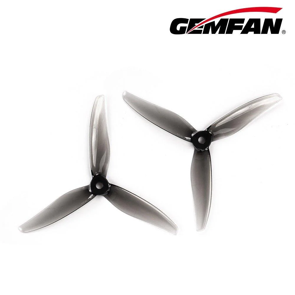 Gemfan Hurricane 5127-3 / 5.1" Tri-Blade FPV Drone Props (4 Pack) - Choose Color - Image 7