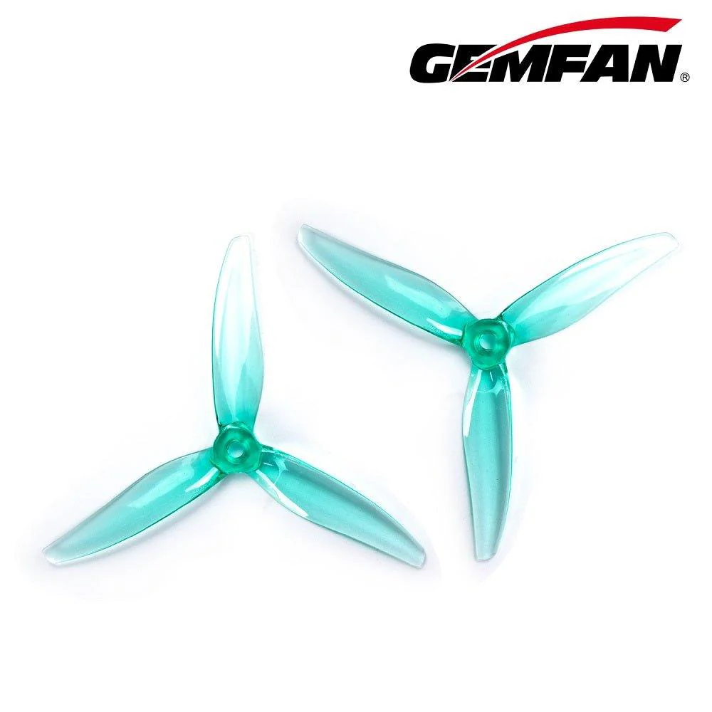 Gemfan Hurricane 5127-3 / 5.1" Tri-Blade FPV Drone Props (4 Pack) - Choose Color - Image 8