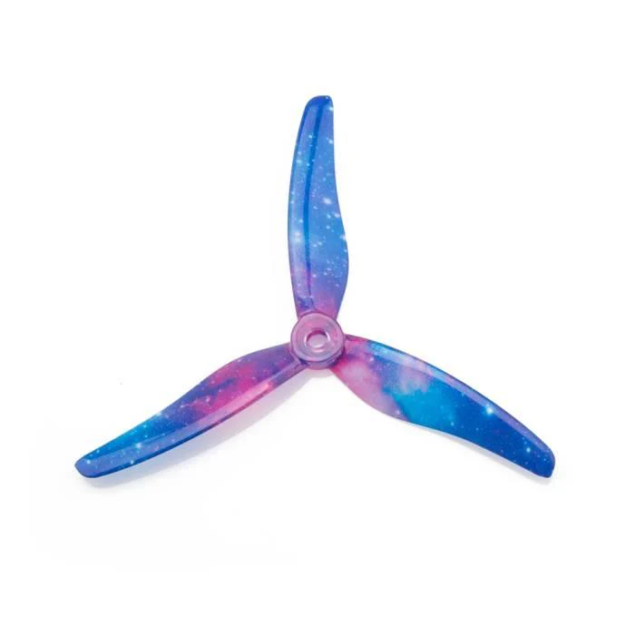 Gemfan Hurricane 51433 5135-3 / 5.1" Tri-Blade FPV Drone Props (4 Pack) - Choose Color - Image 8