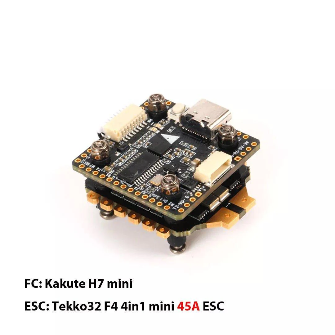 Holybro Kakute H7 Mini V1.3 W/Tekko32 F4 4in1 Mini 45A ESC STACK - 20x20mm - Image 5