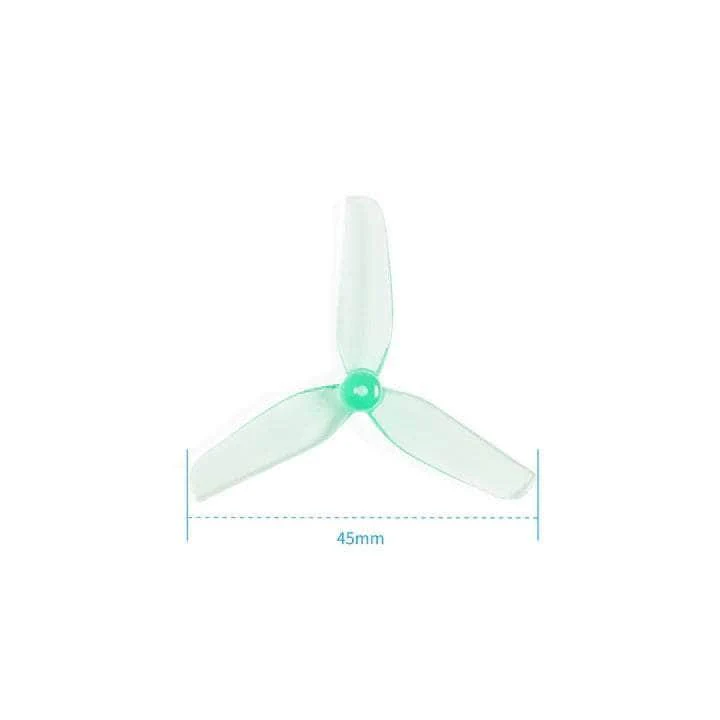 Sub250 HQ 51mm Tri-Blade 2" Micro/Whoop Prop for Nanofly20  4 Pack (1.5mm Shaft) - Image 5